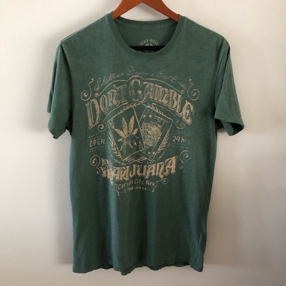 Lucky Brand Other - LUCKY BRAND | Don’t Gamble Tee Shirt Sz. Small